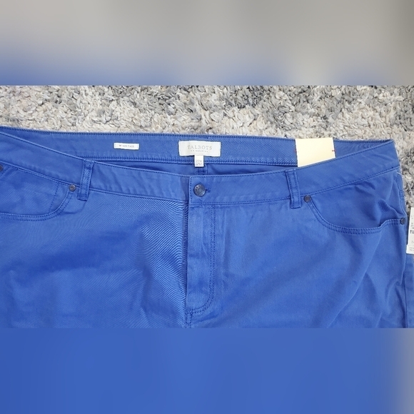 Talbots Heritage Twill women's cropped pants Seasonless Classic Cotton Relaxed - Picture 9 of 11